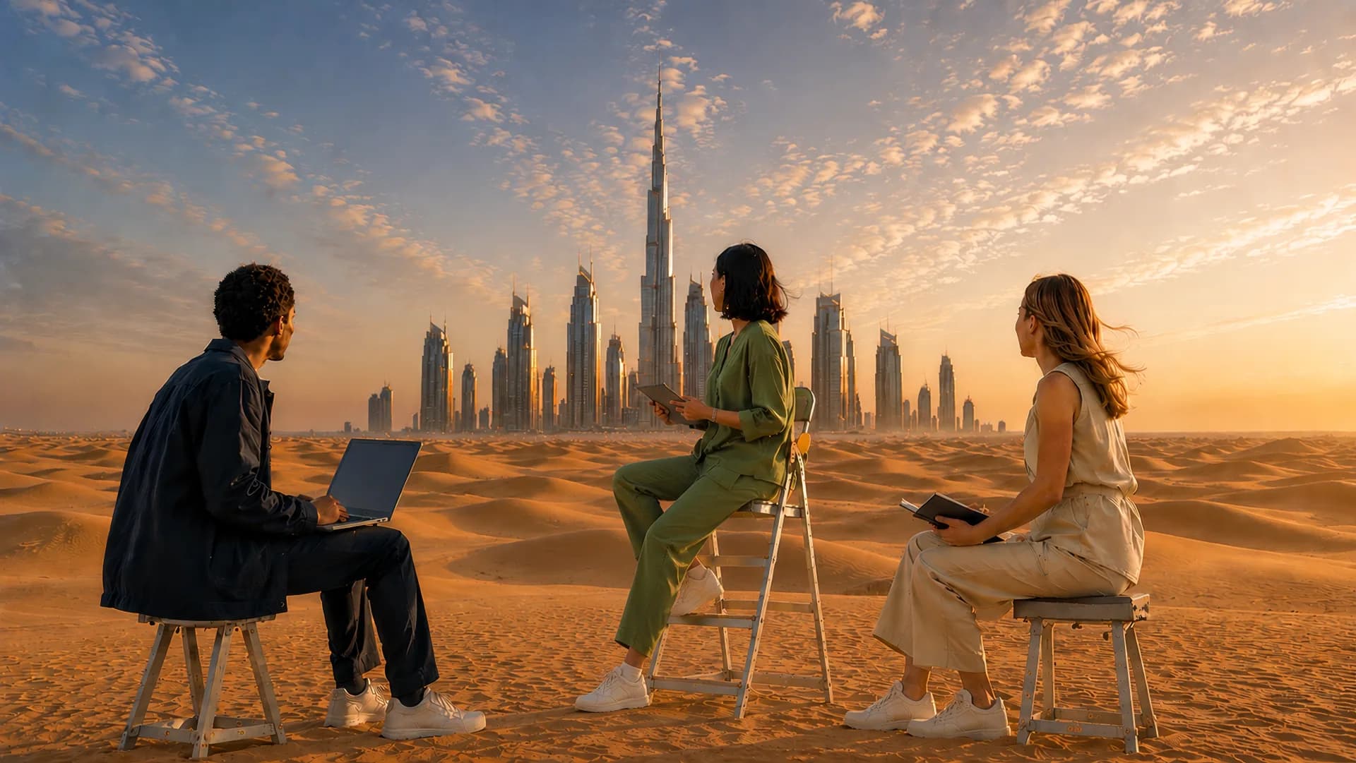 Dubai real estate hero background