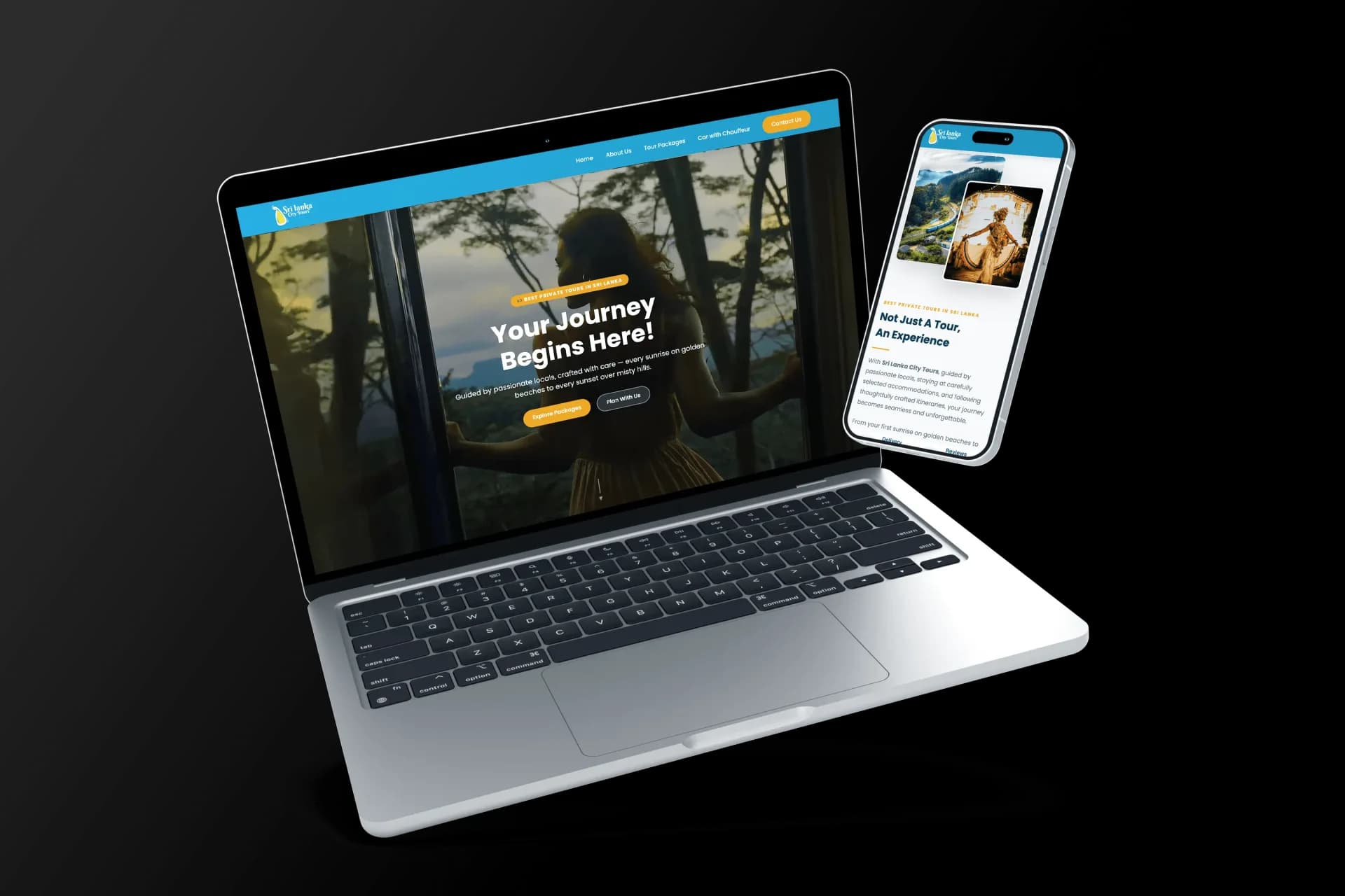 Website design example by Markora Studio Abu Dhabi