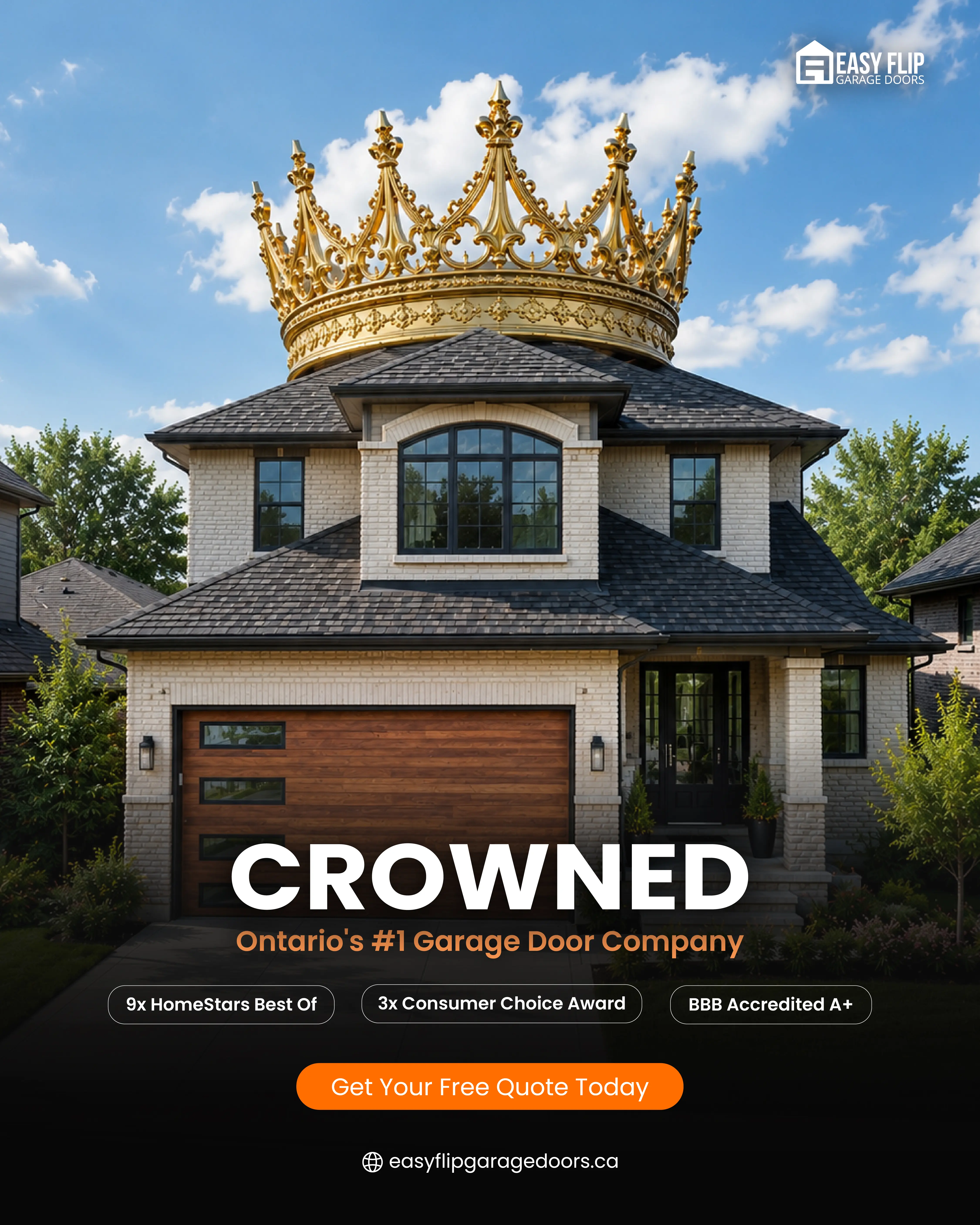 Crowned #1 Garage Door Company