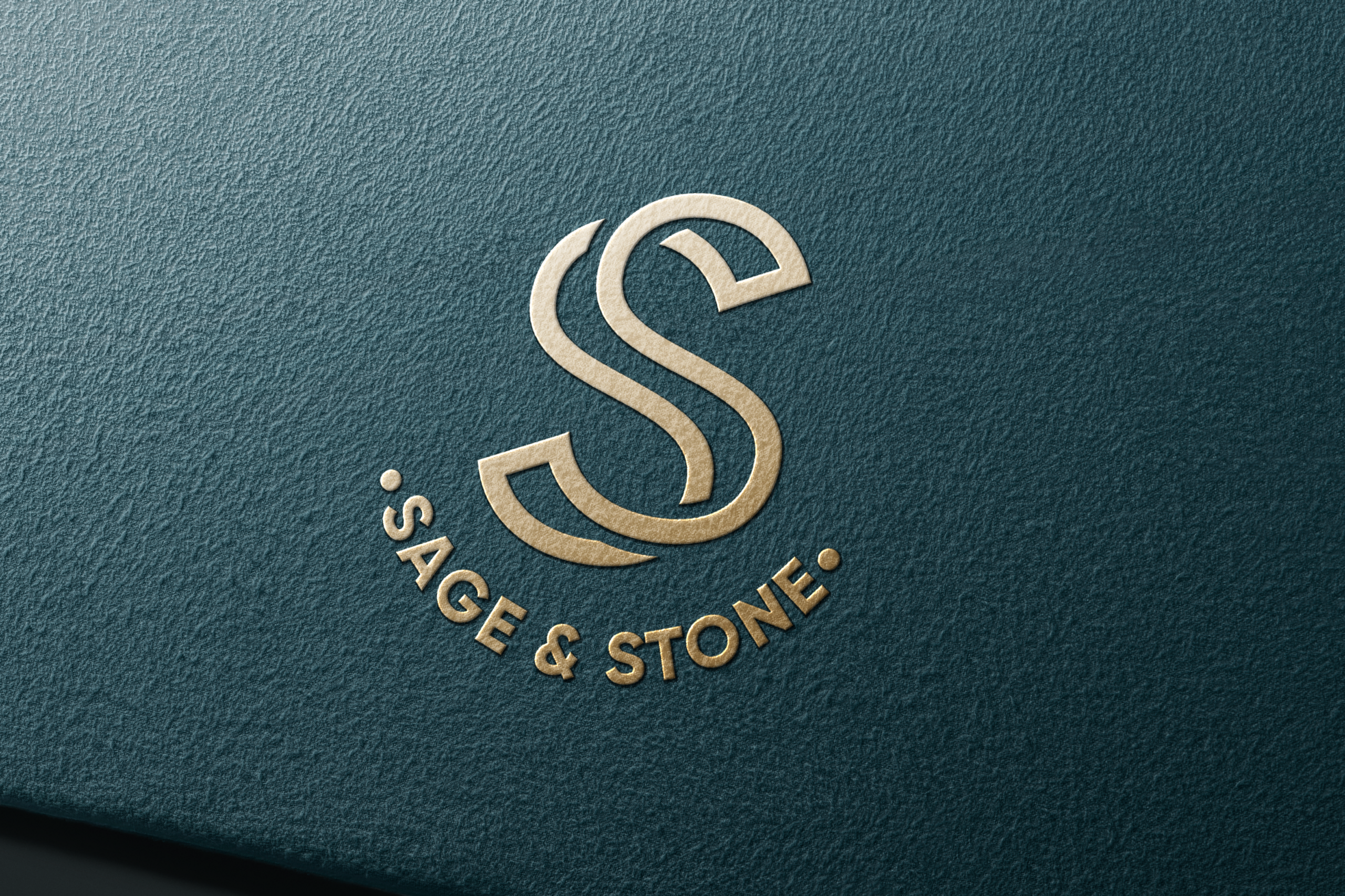 Logo design mockup by Markora Studio